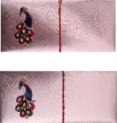 

Handmade Kreation Designer Envelopes(Pack of 2 Silver)