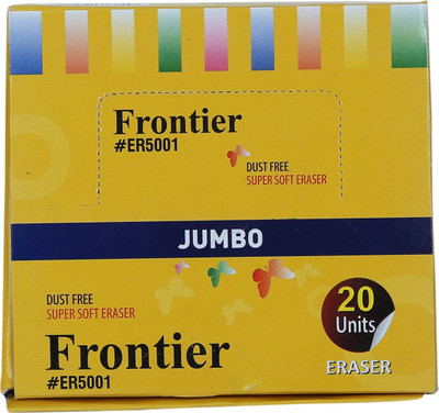 

Frontier Super Soft Non-Toxic Rectangular Shaped Small Erasers(Set of 3, Multicolor)