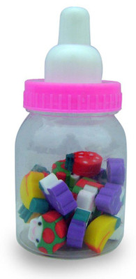 

Shoplorry F8 Non-Toxic Oval Shaped Small Erasers(Set of 1, Multicolor)