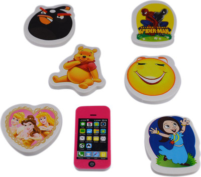 

Saamarth Impex Cartoon Multi Shaped Small Eraser(Multi)