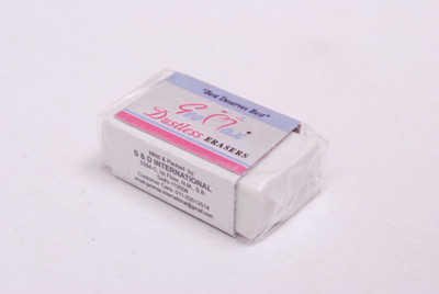 

Geomax Dustless Retangular Shaped BIG Erasers(Set of 20, White)
