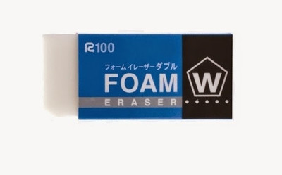 

Sakura Foam Rectangle Shaped Large Erasers(Set of 6)