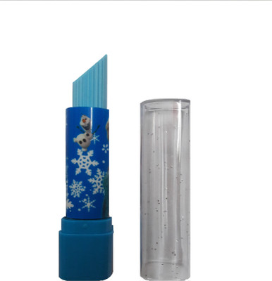 

Beaumont Eraser Non-Toxic lipstick styled Shaped medium Erasers(Set of 1, Blue)