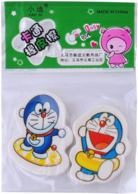 

SN toy zone Doraemon Eraser Non-Toxic Eraser(Set of 12, Multi colour)