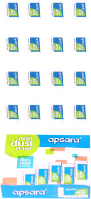 

Indigo Creatives Madhyam Art 01 Squire Shaped Small Erasers(Set of 1, White)