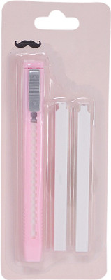 

Saamarth Impex Mustache Non-Toxic Rectangle Shaped Medium Eraser(Pink)