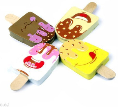 

Global Gifts Cartoon Non-Toxic Oval, Rectangular Shaped Large Eraser(Multicolor)