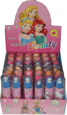 

Parteet Lipstic Non-Toxic Oval Shaped Small Eraser(Multicolour)