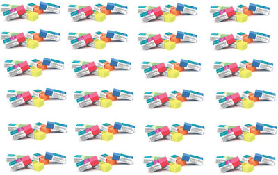 

Apsara Rub A Long Non-Toxic rectangular Shaped Big Eraser(Multicolor)