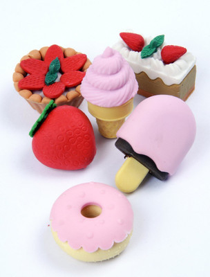

COI KIDS Non-Toxic ICE CREAM Shaped Packet Dimensions :5.25 inch X 3.25 inch Erasers(Set of 1, Multicolor)
