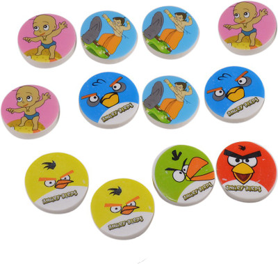 

Saamarth Impex Cartoon Non-Toxic Round Shaped medium Eraser(Multicolor)