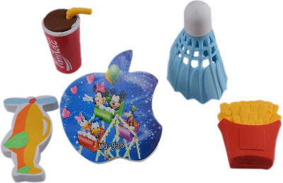 

Saamarth Impex Super Clean Multi Shape Shaped Big Eraser(Multi)