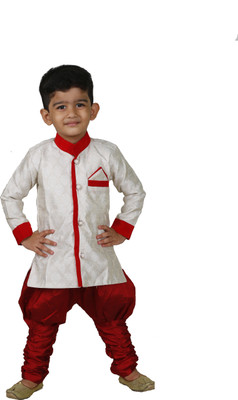 

FTC Bazar Boys Kurta and Pyjama Set, Beige