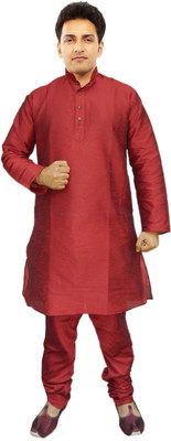 

JBN Creation Men Kurta and Pyjama Set, Maroon
