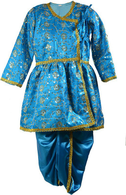 

Pakhi Fashions Boys Angarkha and Dhoti Pant, Prussian blue