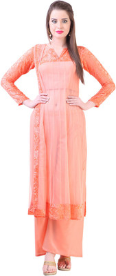 

Libas Women's Salwar and Kurta Set, Peach