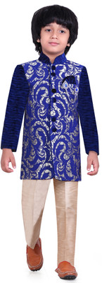 

Jeet Boys Kurta and Pyjama Set, Blue