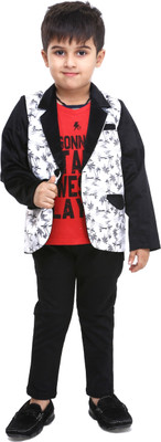 

Bad Boys Boys Blazer, Shirt and Trouser Set, Multicolor