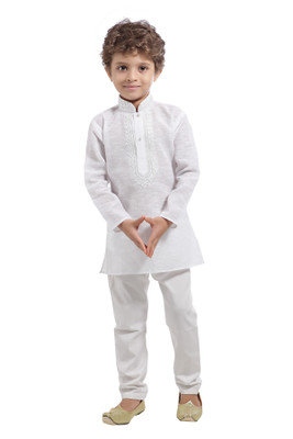 

Jeet Boys Kurta and Pyjama Set, White