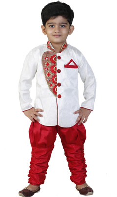 

FTC Bazar Boys Kurta and Breeches Set, White