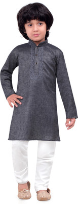 

Jeet Boys Kurta and Pyjama Set, Grey