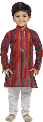 

Jeet Boys Kurta and Pyjama Set, Maroon