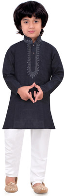 

Jeet Boys Kurta and Pyjama Set, Grey