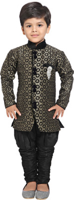 Jeet Boys Kurta and Pyjama Set, Gray