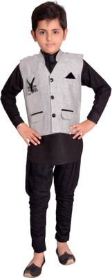 25% OFF on Kabeer Boys Kurta, Waistcoat and Pyjama Set 25% OFF on Kabeer Boys Kurta, Waistcoat and Pyjama Set