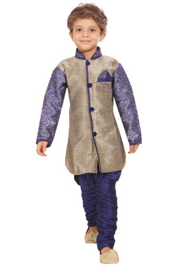 

Jeet Boys Kurta and Pyjama Set, Blue