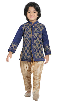 

Jeet Boys Kurta and Pyjama Set, Blue