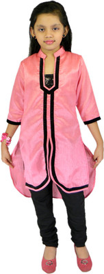 

Ssmitn Girls Kurti and Legging Set, Pink