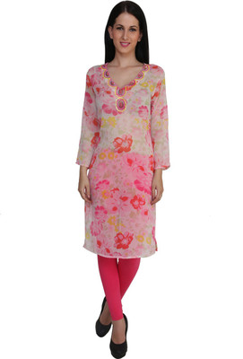 

Anekaant Casual Floral Print Women's Kurti(Multicolor