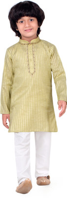 

Jeet Boys Kurta and Pyjama Set, Yellow