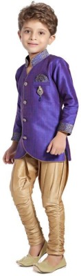 

Shree Shubh Boys Kurta and Pyjama Set, Purple