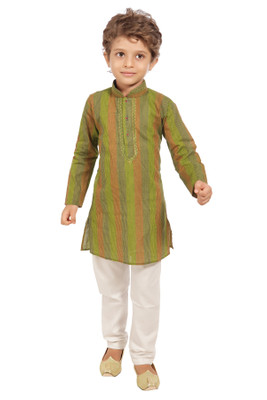 

Jeet Boys Kurta and Pyjama Set, Multicolour