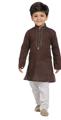

Jeet Boys Kurta and Pyjama Set, Multicolor