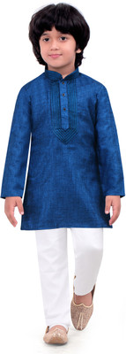 Jeet Boys Kurta and Pyjama Set, Blue
