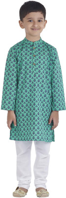 

SuperYoung Boys Kurta and Pyjama Set, Mint green