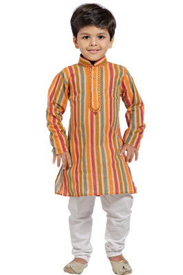 

Jeet Boys Kurta and Pyjama Set, Orange
