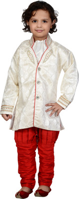 J.D.Creation Boys Sherwani and Churidar Set