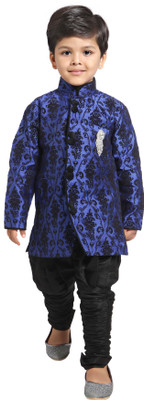 

Jeet Boys Kurta and Pyjama Set, Blue