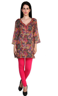 

Anekaant Casual Printed Women's Kurti(Multicolor