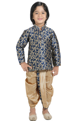 

Jeet Boys Kurta and Dhoti Pant Set, Blue