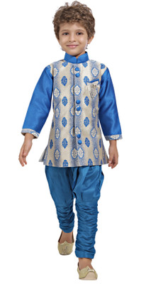 

Jeet Boys Kurta and Pyjama Set, Blue