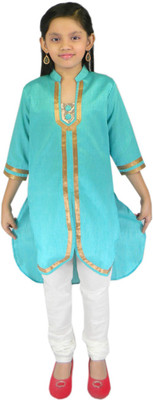 

Ssmitn Girls Kurti and Legging Set, Green