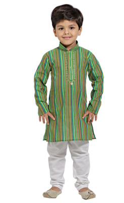 

Jeet Boys Kurta and Pyjama Set, Green