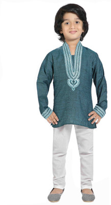 

Jeet Boys Kurta and Pyjama Set, Blue