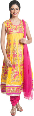 

Cynthia's Fashion Women Kurta, Pyjama & Dupatta Set, Yellow