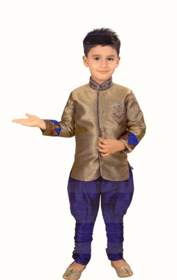 

Hey Baby Boys Kurta and Churidar Set, Blue